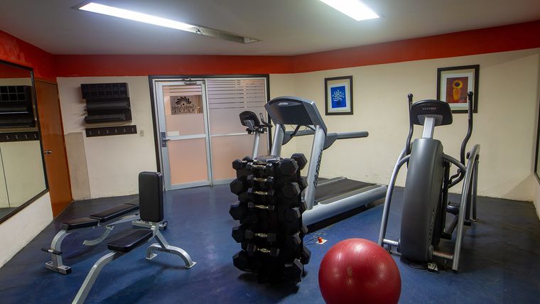 Gimnasio del Hotel Santa Irene